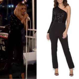 *NWT* House of CB Sequined Asymmetrical Jumpsuit as Seen on RHOBH